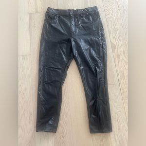 Abercrombie skinny leather pants